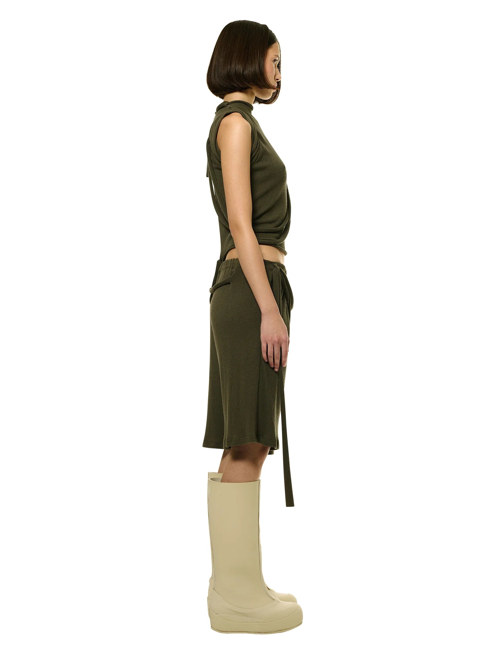 Deconstructed Linen Top